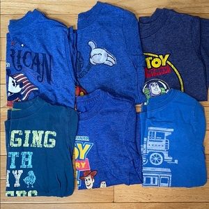 little boys t-shirts, size 4